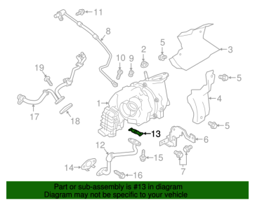 Dihtung povratnog creva turbine 