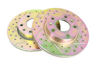 Prednji disk Freelander Drilled and grooved